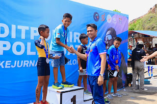 Polres Ngawi Sukses Amankan Kejurnas Triathlon Sesi II 2025 di Ngawi