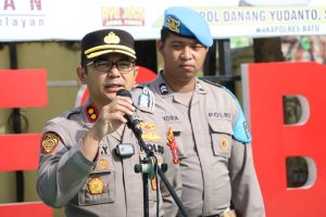 Saat Pimpin Apel Pagi, Kapolres Batu Ucapkan Selamat Hari Kartini untuk Polwan