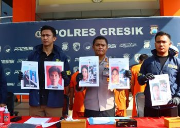 Polres Gresik Ungkap Kasus Pengeroyokan, LSM Laskar Sakera Tertangkap