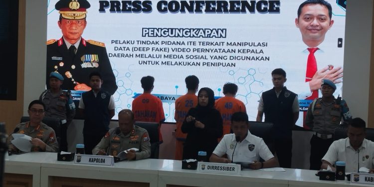 Komplotan Manipukasi Data Video Pernyataan Kepada Daerah Jatim Bisa Meraup Keuntungan Rp 87,6 Juta